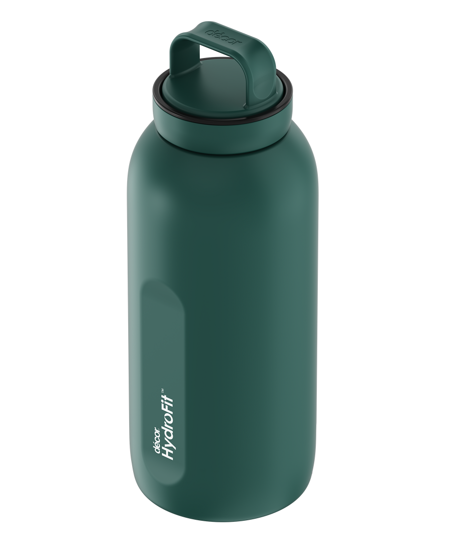 Insulated Stainless Steel Bottle with Screw Cap and Carry Handle, 1.5L