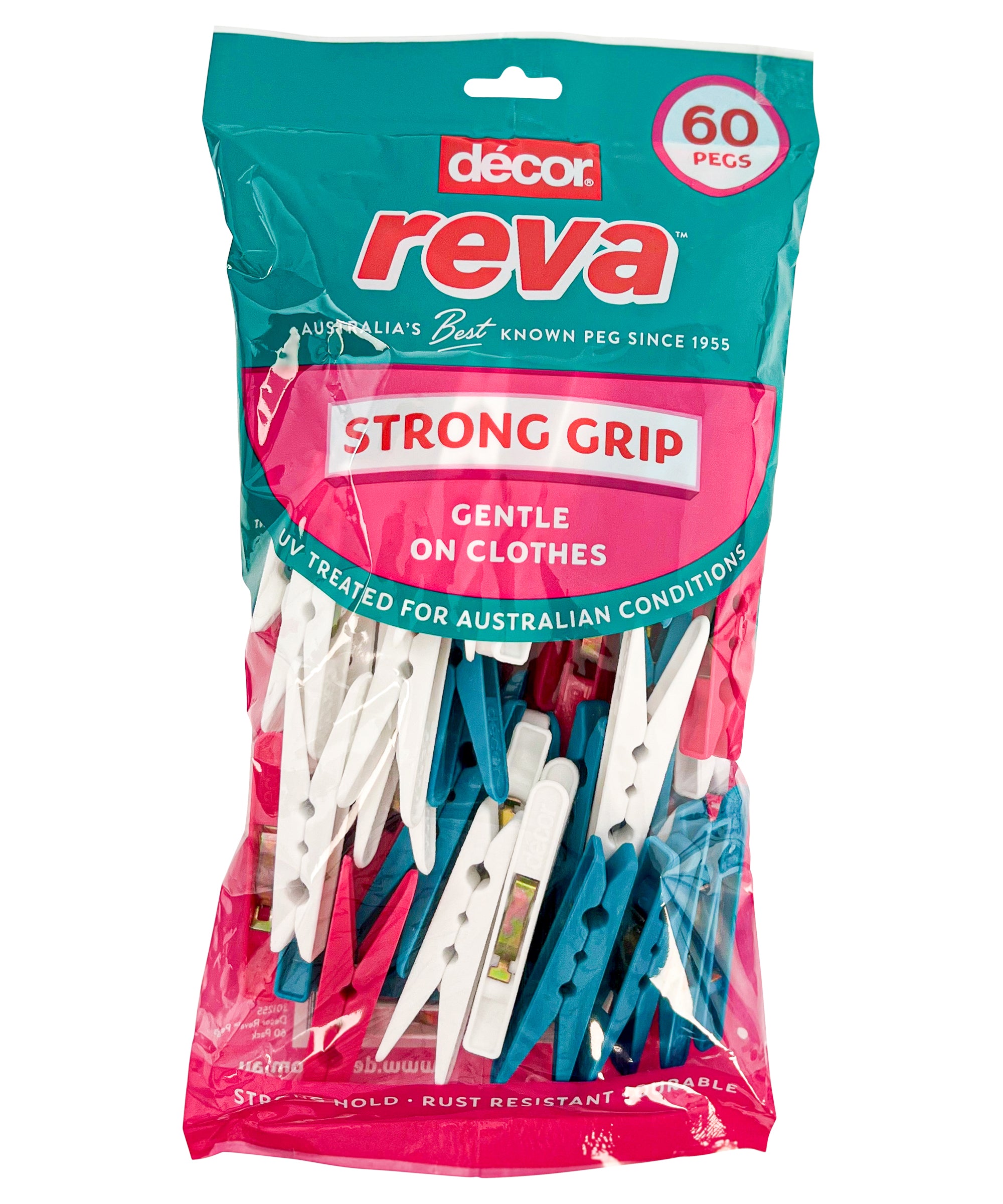 Pegs Strong Grip, 60 pk