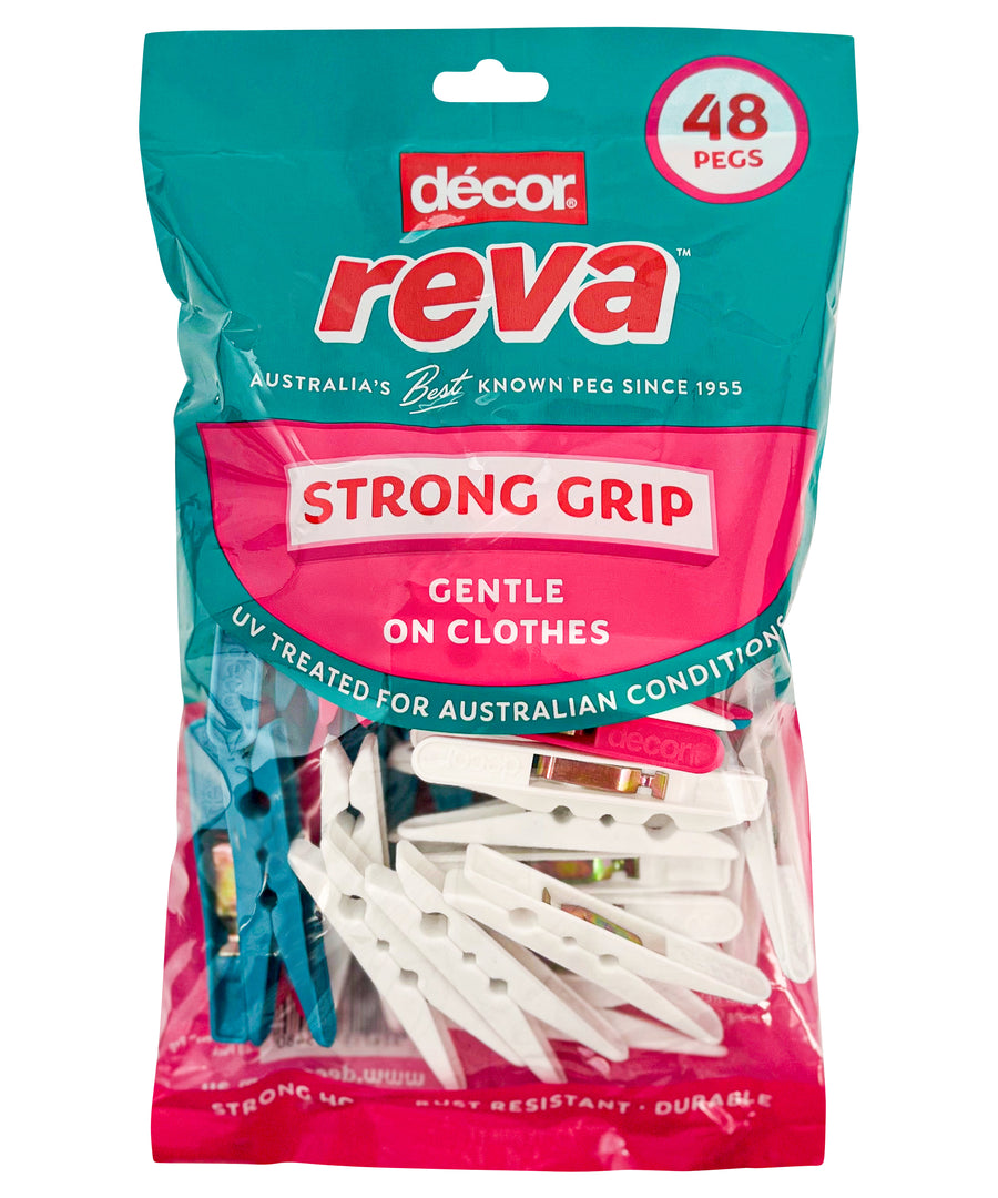 Pegs Strong Grip, 48 pack