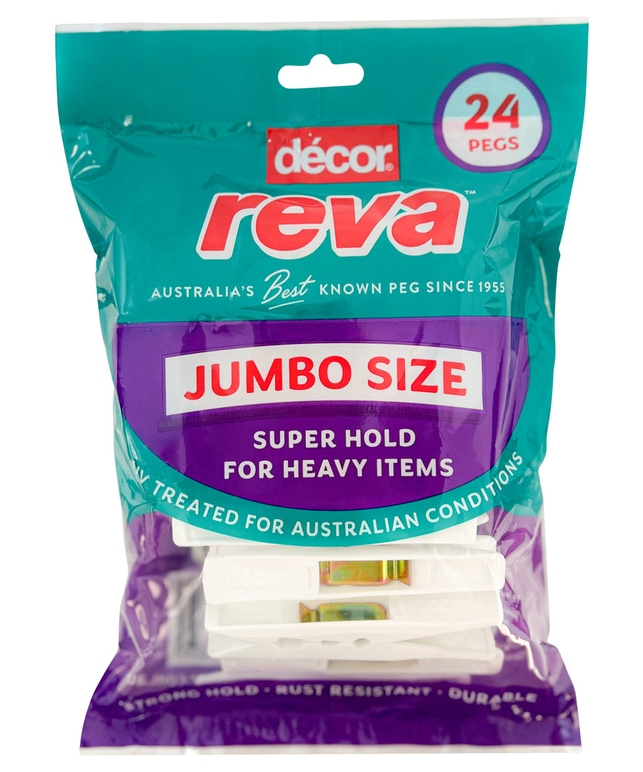 Pegs Jumbo Size, Super Hold 24 pack