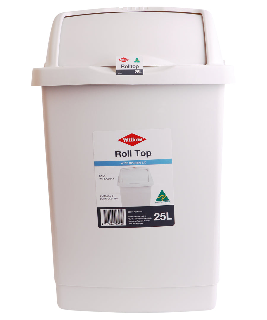 Willow Roll Top Bin 25L