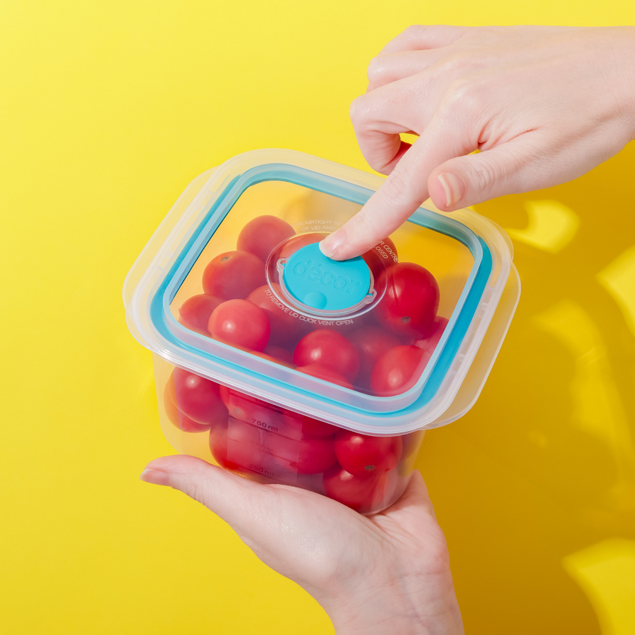 Plastic Container, Square 500ml