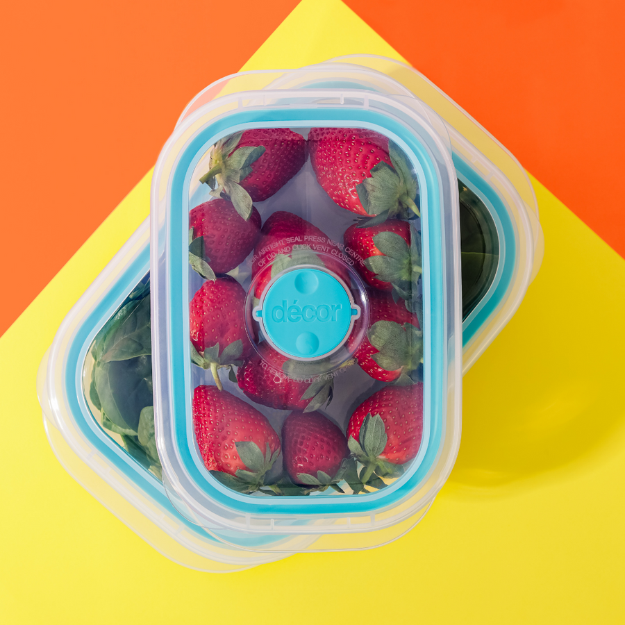Plastic Container, Oblong, 1L