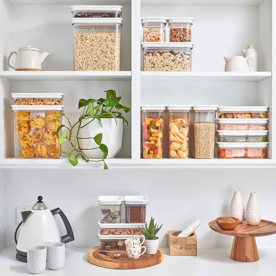 Style & Organise Pantry Containers, Oblong, 780ml