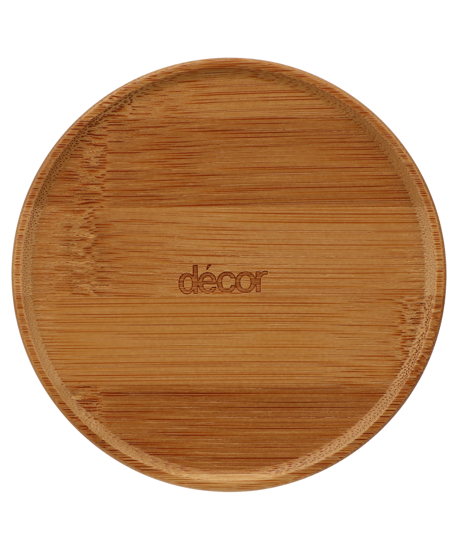 Glass Bamboo Canister Lid