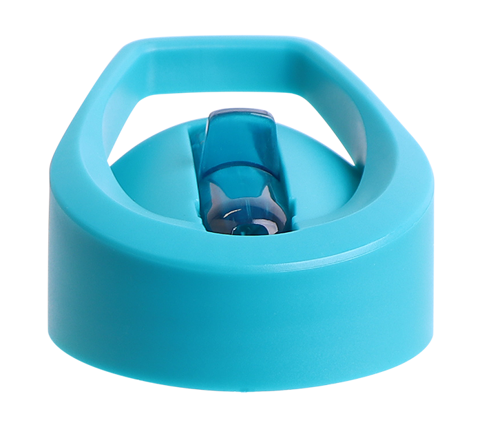 Quad Bands Tritan™ Bottle Lid & Straw Set, 750ml, Blue