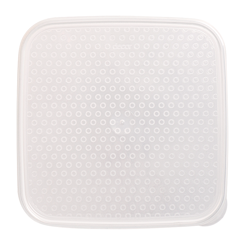 Food Container Lid, Square, 2.75L