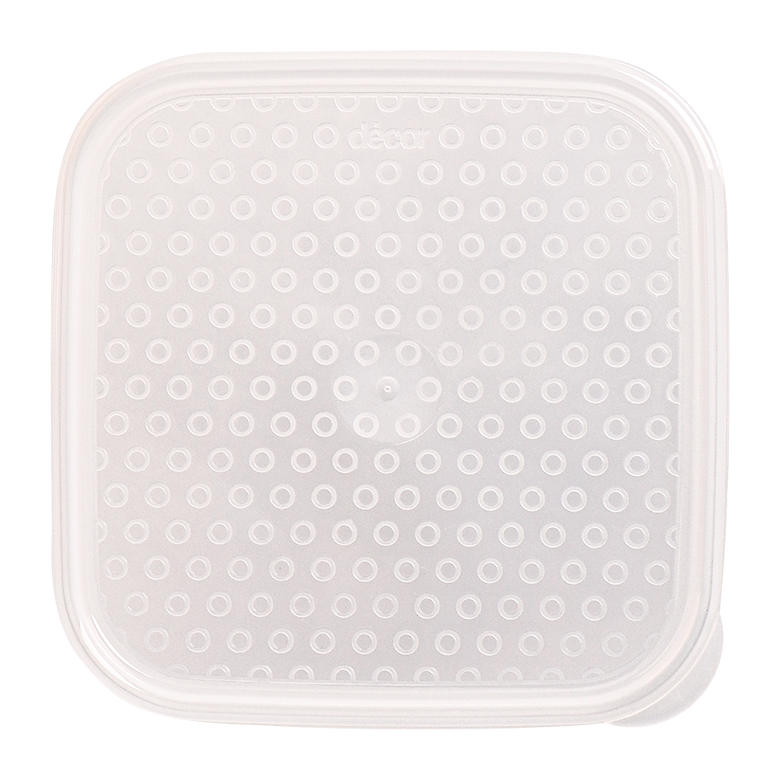 Food Container Lid, Square, 500ml, 1.75L