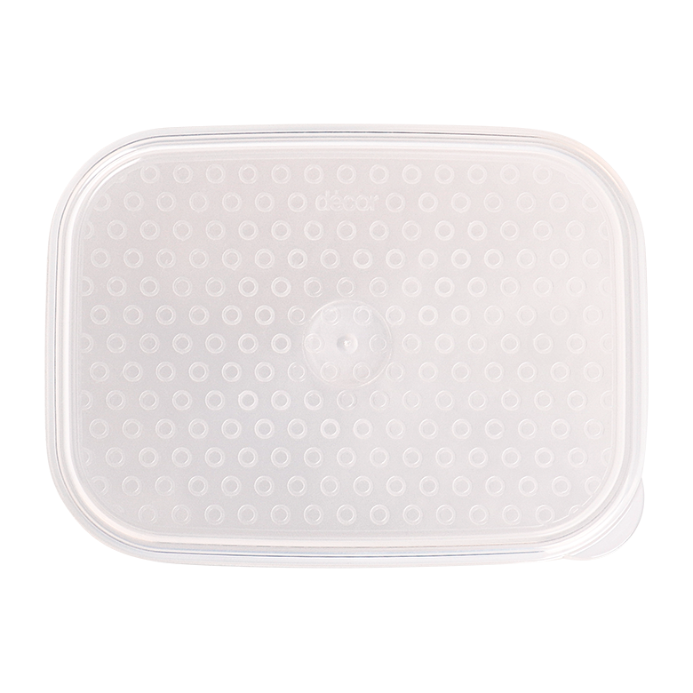 Food Container Lid, Oblong, 500ml, 1.75ml Tall