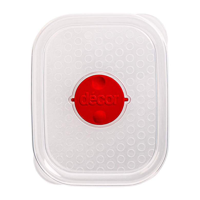 Food Container Lid, Oblong, 375ml
