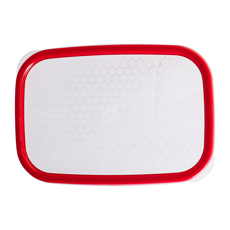 Food Container Lid, Red