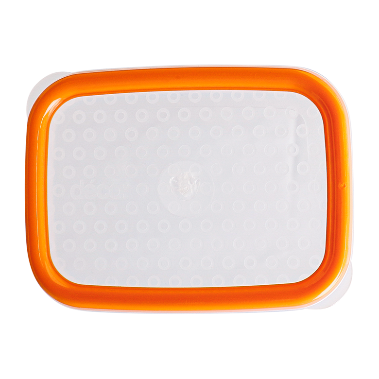 Food Container Lid, Orange