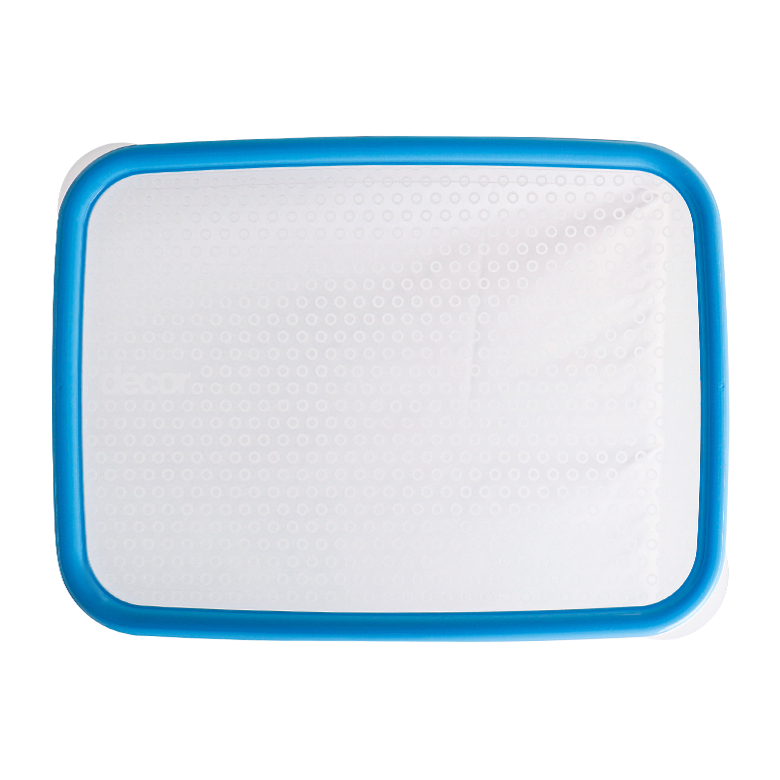 Food Container Lid, Blue