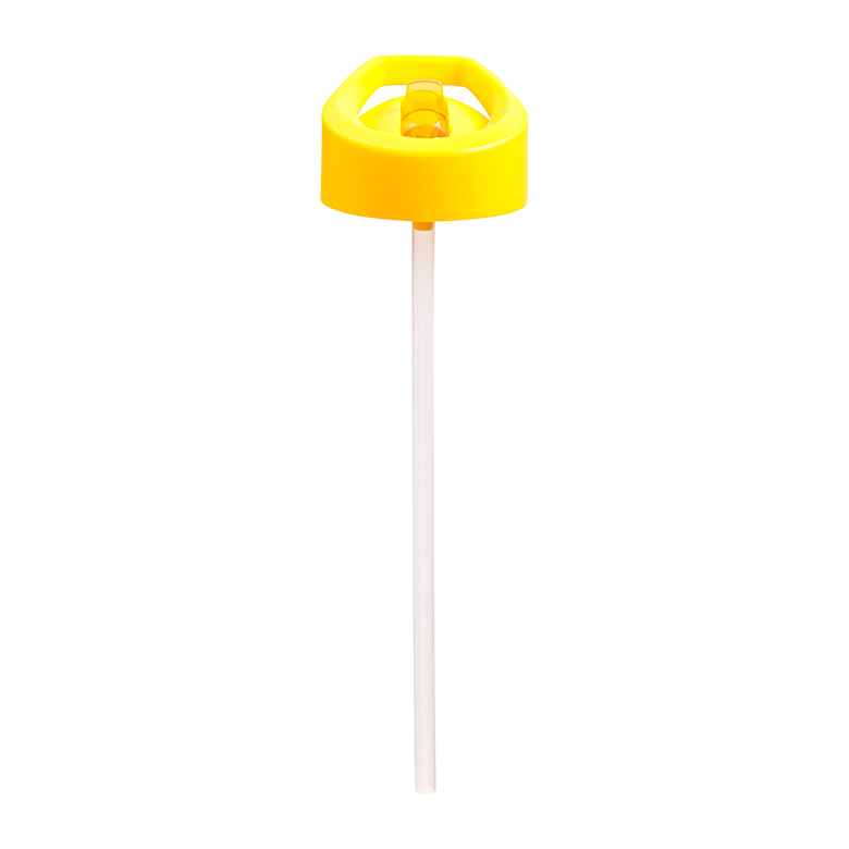 Quad Bands Tritan™ Bottle Lid & Straw Set, 750ml, Yellow
