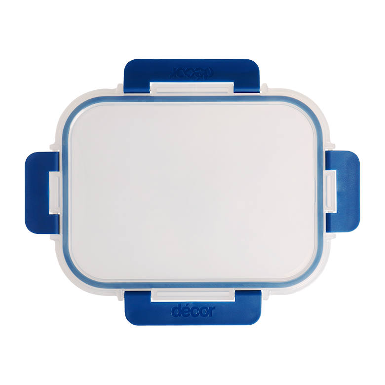 Glass Clips Lid, Oblong, 1.5L