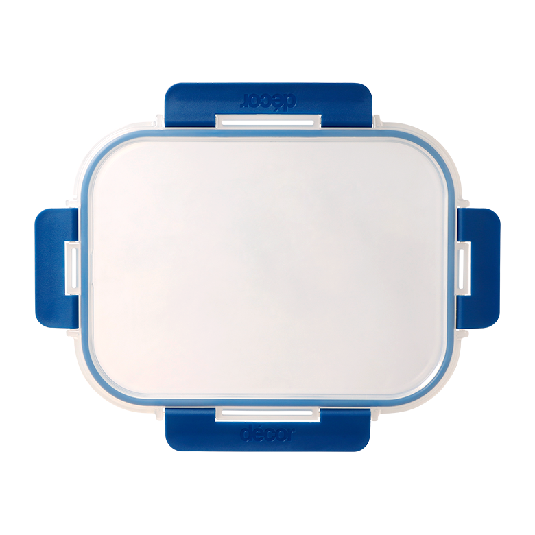 Glass Clips Lid, Oblong, 980ml