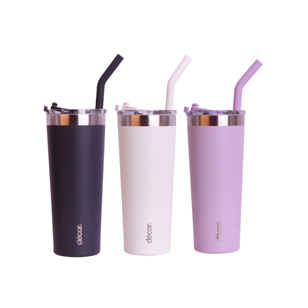 Double Wall Reusable Smoothie & Coffee Tumbler