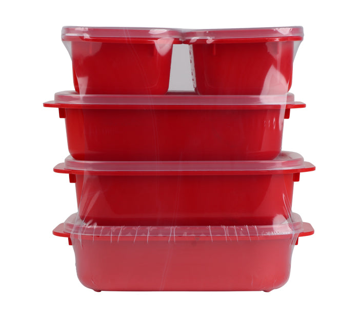 Microwavable Container, Oblong, Set