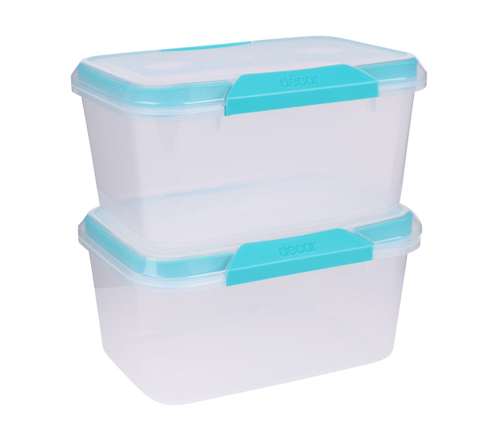Food Containers, Oblong, 3L, Set