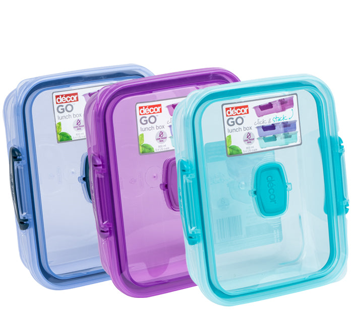 Click & Stack Lunch Box, Oblong | Décor Australia – Décor Australia